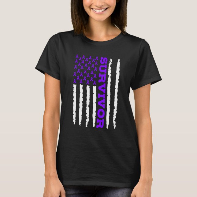 Camiseta Sobreviviente del linfoma Hodgkins (Anverso)