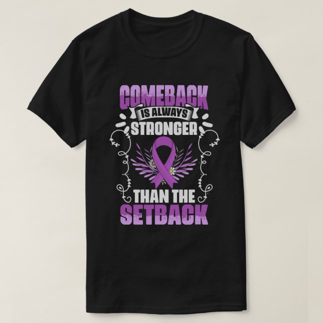 Camiseta Sobreviviente del páncreas apoya el cáncer de pánc (Diseño del anverso)