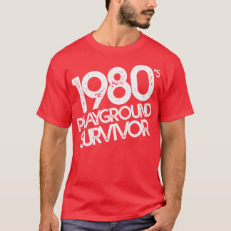 Camiseta Sobreviviente del Playground 1 de los años 1980