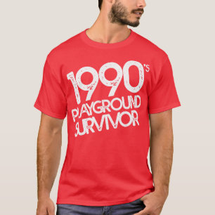 Camiseta Sobreviviente del Playground 1 de los años 1990