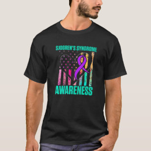 Camiseta Sobreviviente del síndrome de Sjogren aprende guer