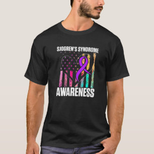 Camiseta Sobreviviente del síndrome de Sjogren aprende guer