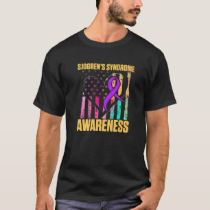 Camiseta Sobreviviente del síndrome de Sjogren aprende guer
