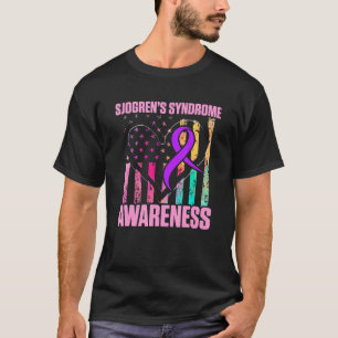 Camiseta Sobreviviente del síndrome de Sjogren aprende guer