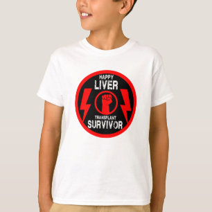 Camiseta Sobreviviente del trasplante hepático