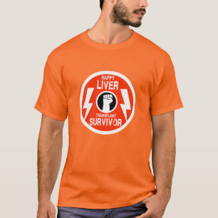Camiseta Sobreviviente del trasplante hepático