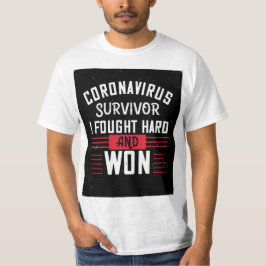 Camiseta Sobreviviente del virus Corona -