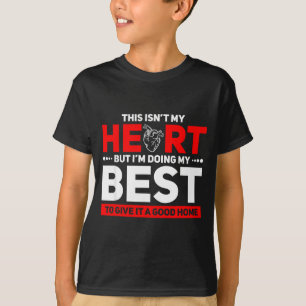 Camiseta Sobreviviente Receptor de Trasplante de Corazón Nu