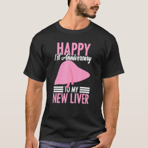 Camiseta Sobreviviente Receptor de Trasplante de Hígado en
