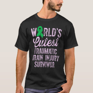 Camiseta Sobreviviente traumático del cerebro Traumático Gu