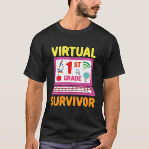 Camiseta Sobreviviente Virtual De Primer Grado - 2021 Últim