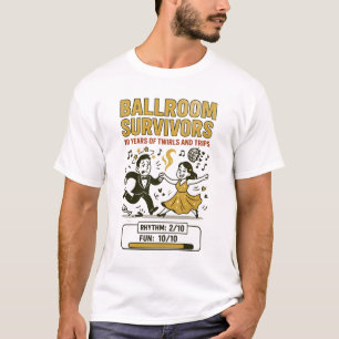 CAMISETA SOBREVIVIENTES DE BALLROOM - 10 AÑOS