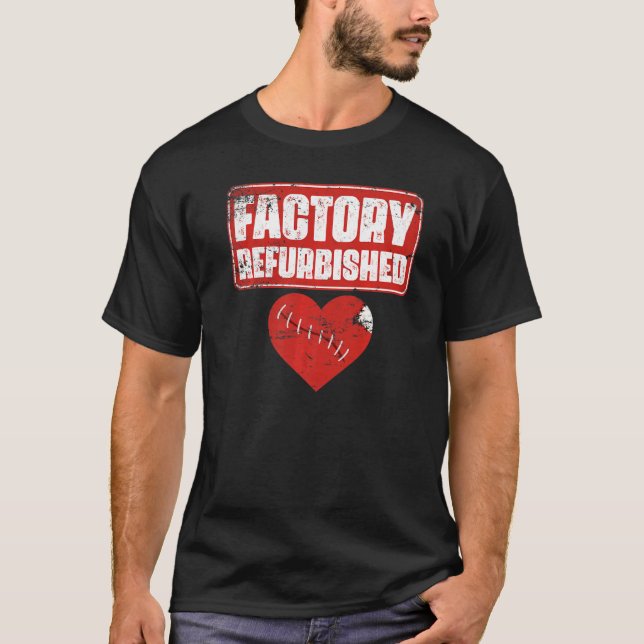 Camiseta Sobrevivientes de cirugía de corazón abierto renov (Anverso)