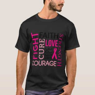 Camiseta Sobrevivientes de la lucha contra el cáncer de mam