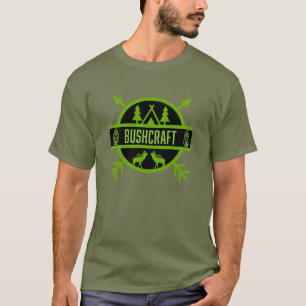 Camiseta Sobrevivientes de la Naturaleza de Bushcraft