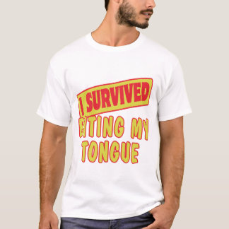 CAMISETA SOBREVIVIÓ BURLANDO MI LENGUA