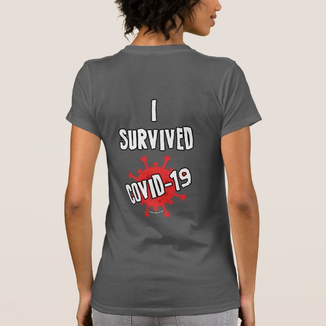CAMISETA SOBREVIVIÓ COVID-19 (Reverso)