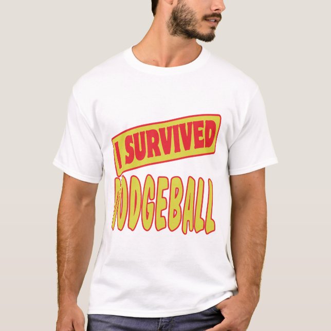 CAMISETA SOBREVIVIR A DODGEBALL (Anverso)