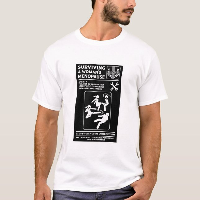 Camiseta Sobrevivir A La Menopausia (Anverso)