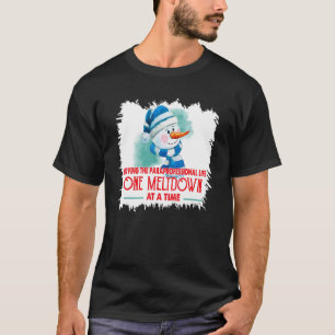 Camiseta Sobrevivir A La Vida Paraprofesional Una Fundición