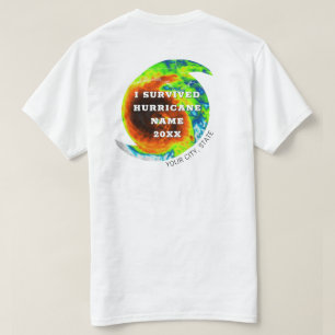 Camiseta SOBREVIVIR A T-Shi, PERSONALIZADO POR EL HURRICANO