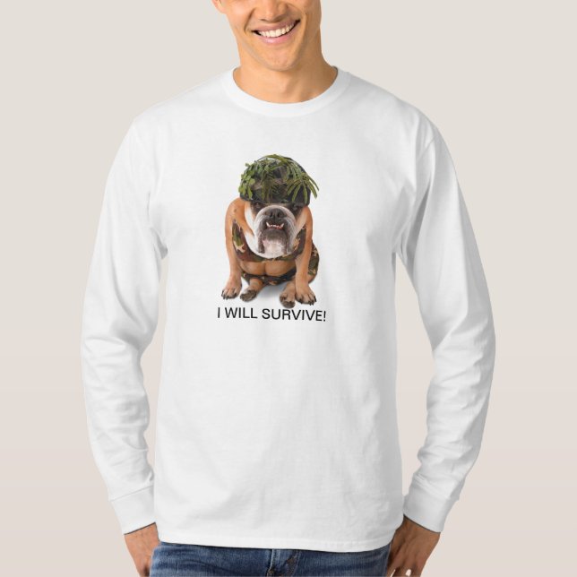 CAMISETA ¡SOBREVIVIRÉ! (Anverso)