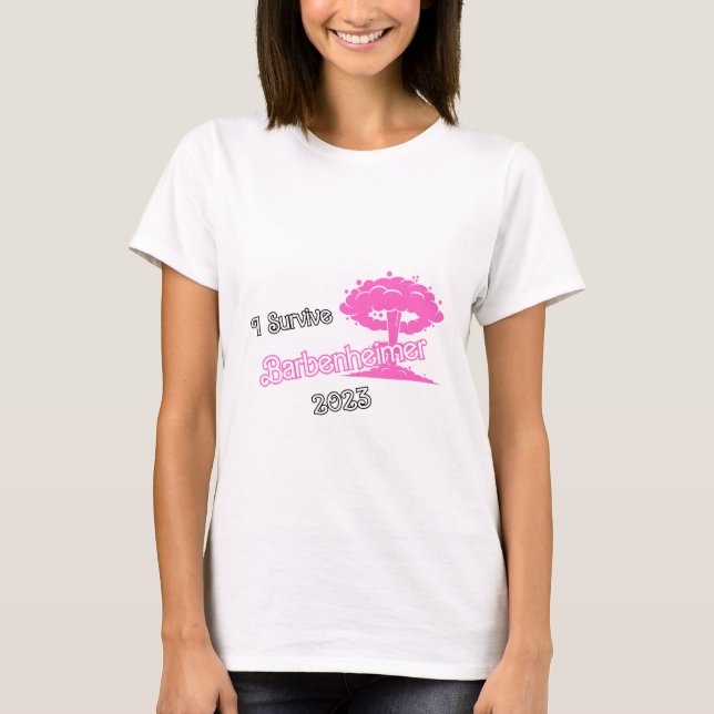Camiseta Sobrevivo a Barbenheimer 2023 (Anverso)