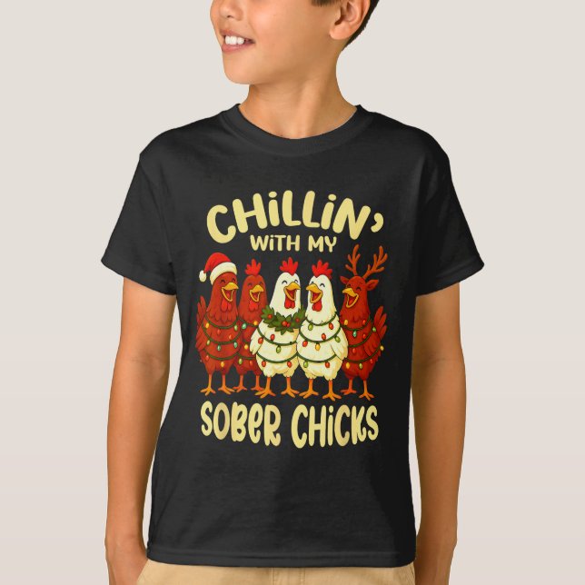 Camiseta Sobriety Anniversary Recovery Funny Sober Chicks  (Anverso)
