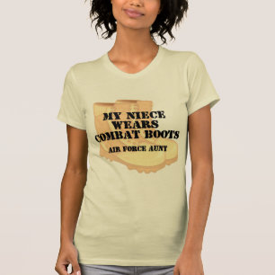 Camiseta Sobrina de tía DCB de la fuerza aérea