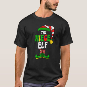 Camiseta Sobrina Elfo Pijama Grupo Coordinado Navidad Feste