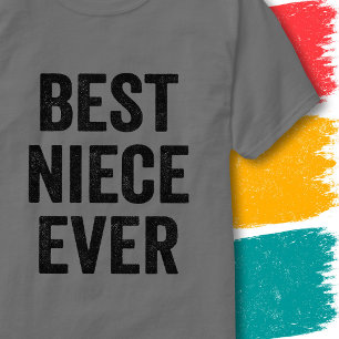 Camiseta Sobrina Retro Increíble La Mejor Sobrina Jamás