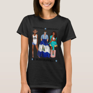Camiseta Sobrina Salvadoreña De El Salvador Feroz Valiente