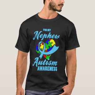 Camiseta Sobrino Autismo Para Sobrino Y Tía