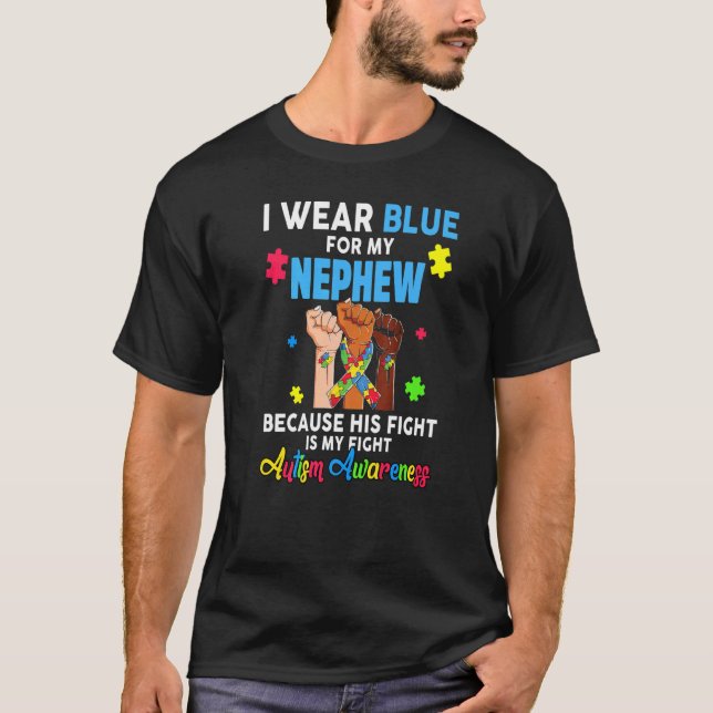 Camiseta Sobrino autista (Anverso)