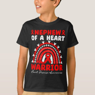 Camiseta Sobrino de un guerrero del corazón Enfermedad del 