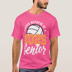 Camiseta Sobrino de una clase de graduación de voleibol de 