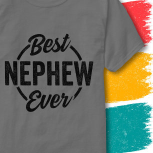 Camiseta Sobrino Divertido Cita de Estilo Vintage Mejor Sob