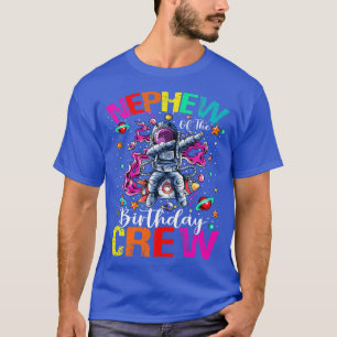 Camiseta Sobrino Equipo de Cumpleaños Planetas Espaciales A
