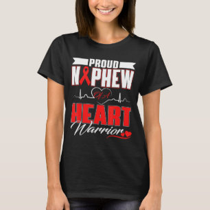 Camiseta Sobrino Orgulloso De Un Guerrero Del Corazón Conci