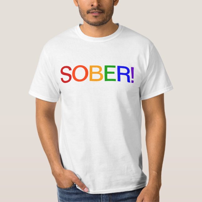 Camiseta Sobrio (Anverso)
