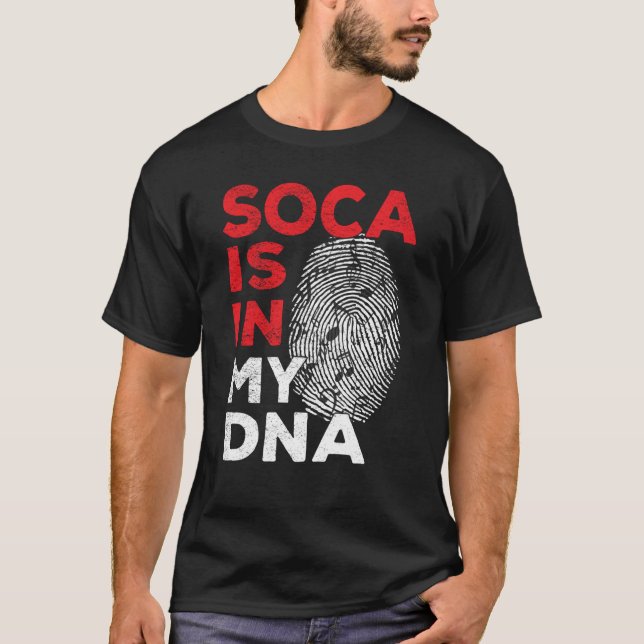 Camiseta Soca is in my DNA Soca Party (Anverso)
