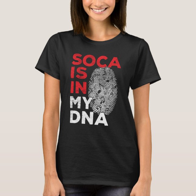 Camiseta Soca is in my DNA Soca Party (Anverso)