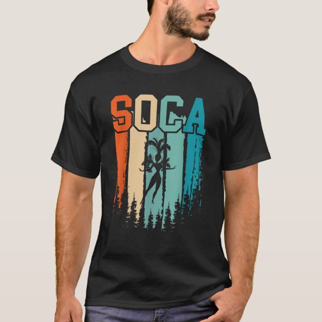 Camiseta Soca Retro Vintage (Anverso)