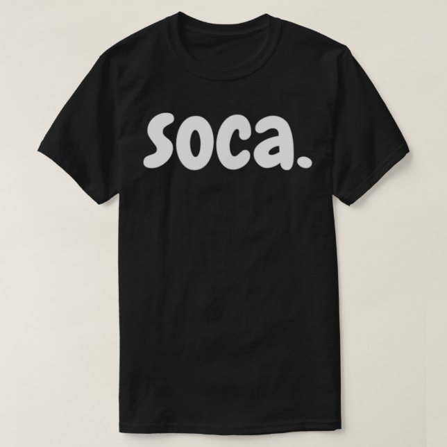Camiseta SOCA Trinidad and Tobago Funny Slang Pride Flag Pr (Diseño del anverso)