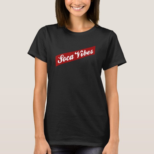 Camiseta Soca Vibes Carnaval Caribe Finalizada Bacanal (Anverso)