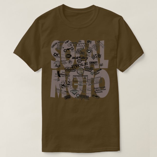 Camiseta SoCal Moto (Diseño del anverso)
