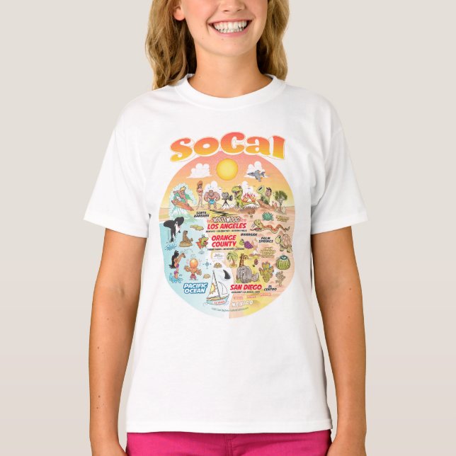 Camiseta SoCal Sunset (Anverso)