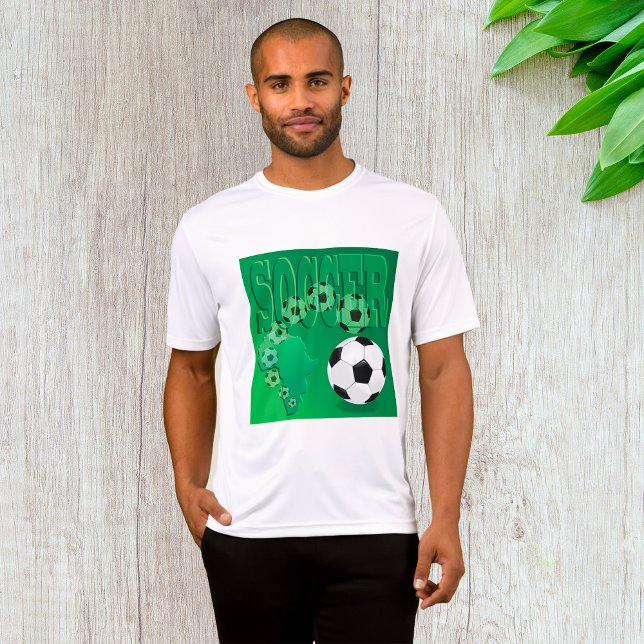 Camiseta Soccer Africa Bold Green Football (Subido por el creador)