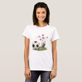 Camiseta Soccer Ball and Orchidaceae