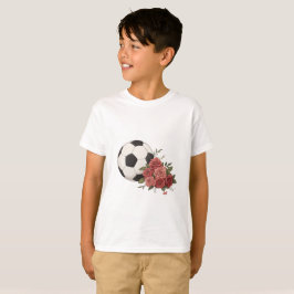 Camiseta Soccer ball and Pink